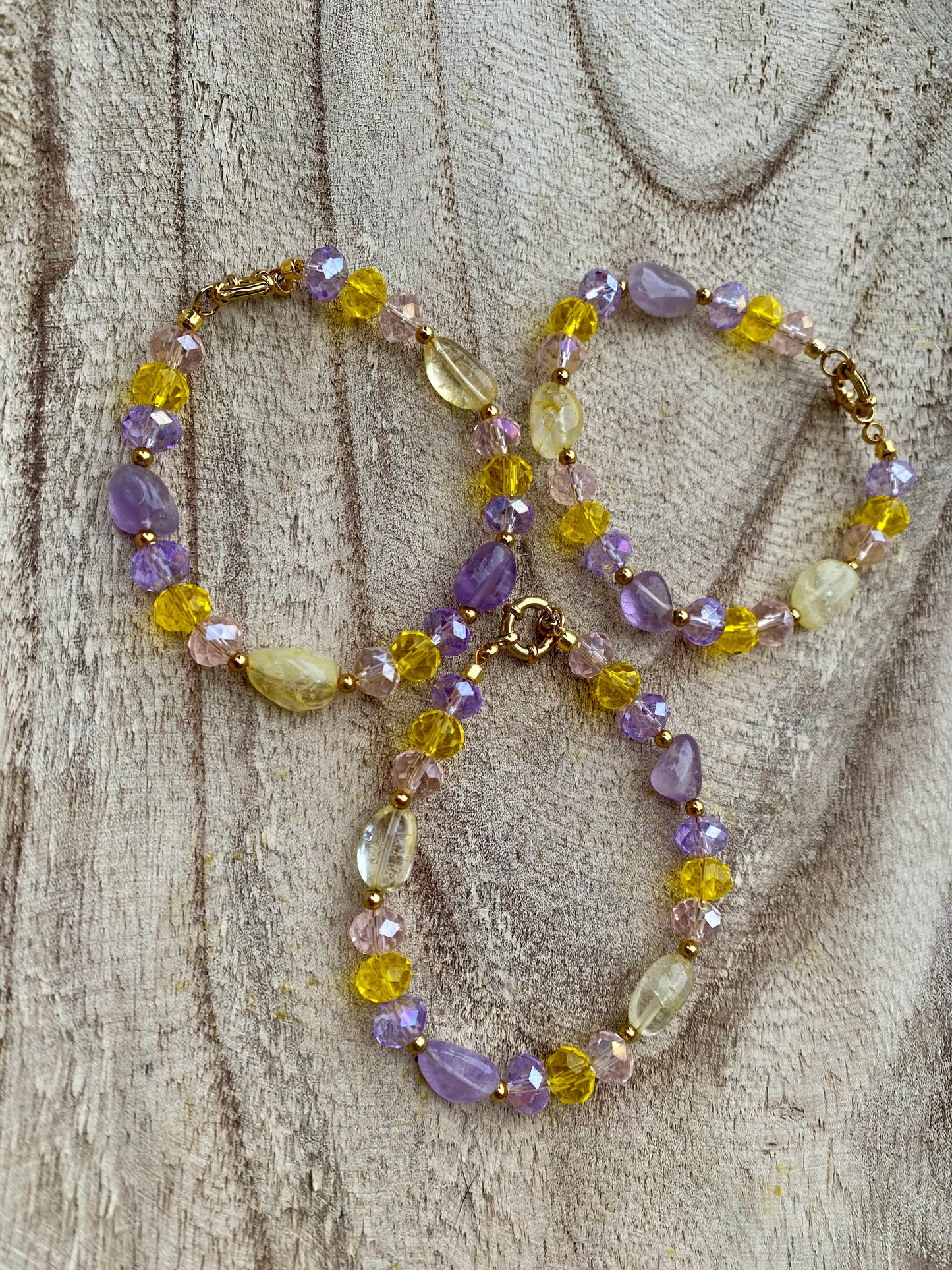 Collection Gaïa : bracelet Ametrine
