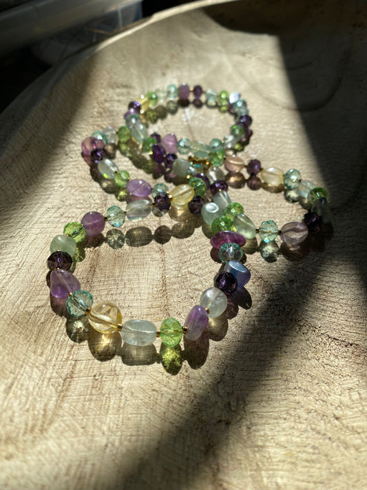 Collection GAÏA : Collier rainbow